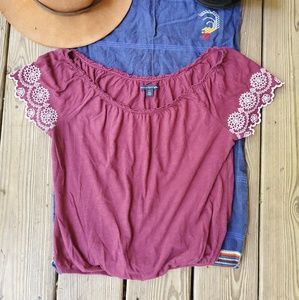 American Eagle| Womens Crop Top